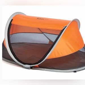 Kidco Orange Peapod Pop-Up portable bed
